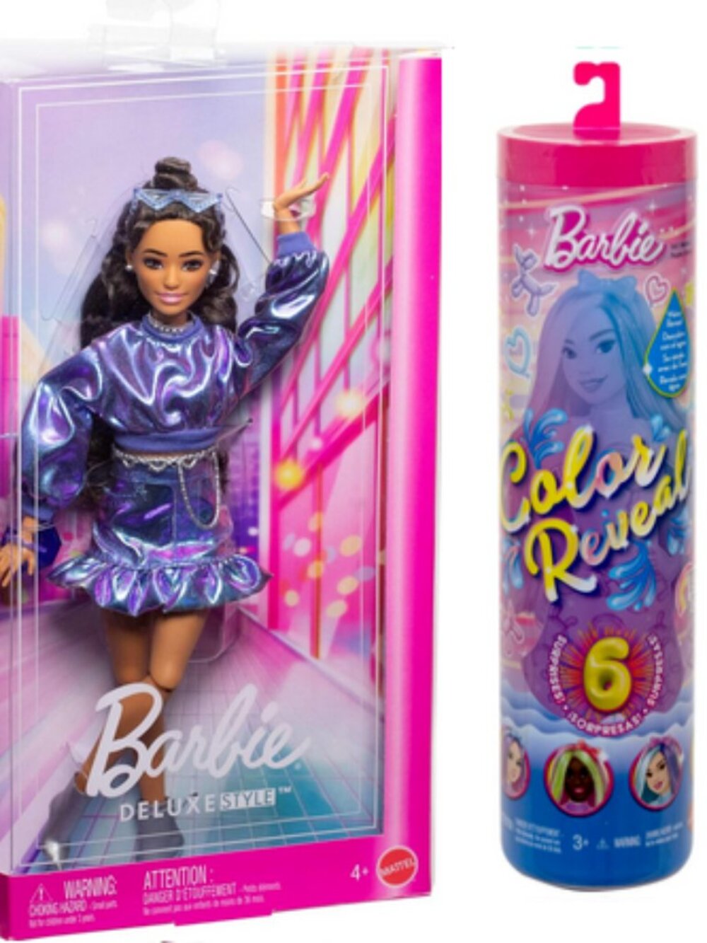 Barbie Deluxe Style and Barbie Color Reveal NIB